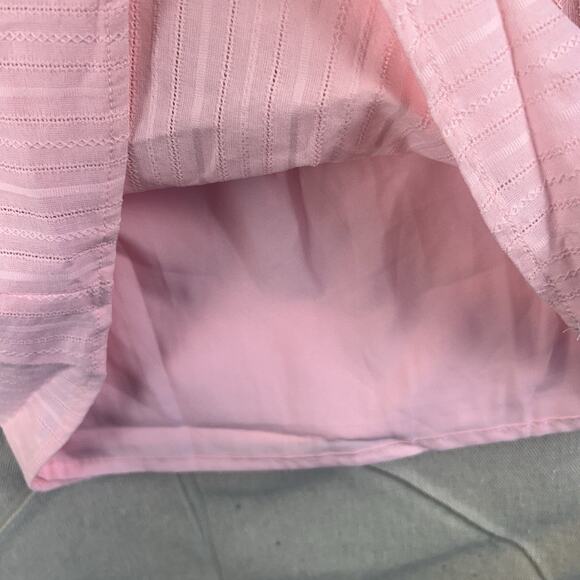 Princess Polly Anyone But You Pink Mini Dress Tie Back Bow Sweet Sleeveless Sz 4 - Picture 12 of 16